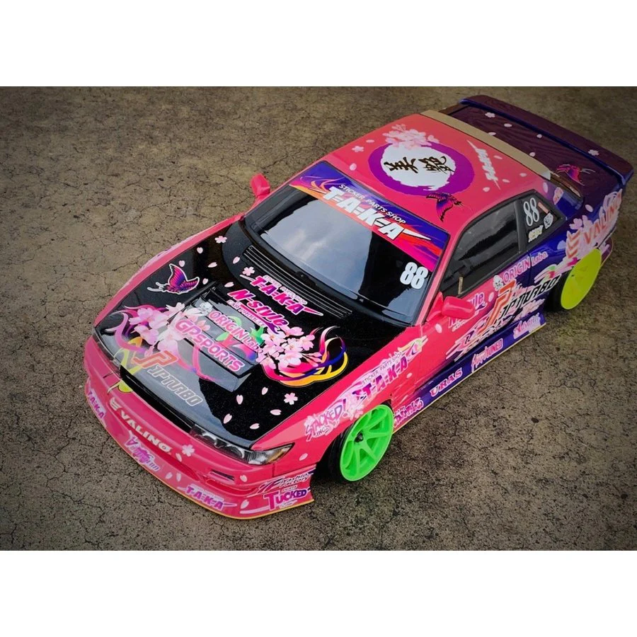 2020 Miki Takagi Beautiful Silvia S13 Silvia Livery Set [Taka] TAKA-20205 - Image 4