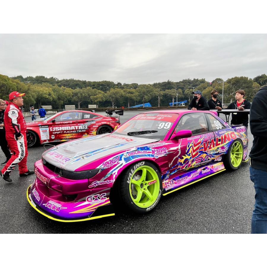 2023 Naoki Nakamura D1 V8 SILVIA BURST S13 D1 TAKA Livery Set [Taka] TAKA-2023-2 - Image 2