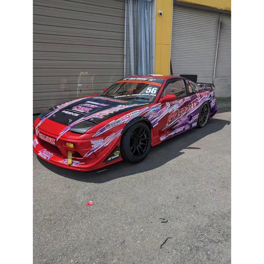 GP Sports 180SX Takahiro Mori D1 TAKA Japan 1-10 Livery Set [Taka] TAKA-2024-3 - Image 5