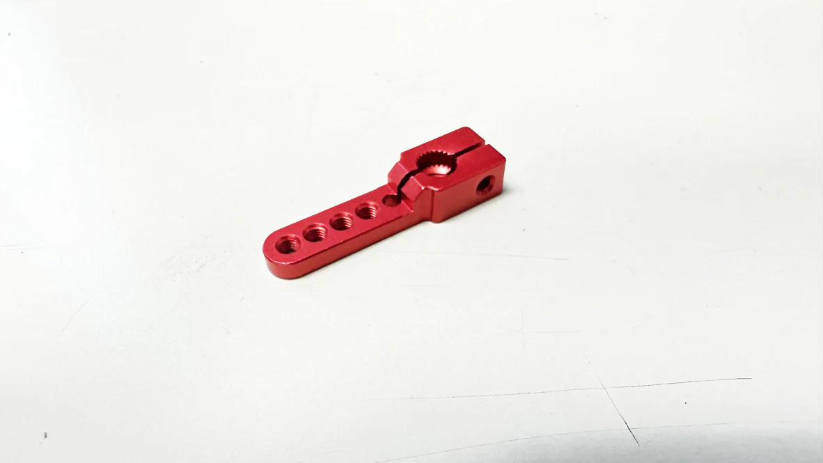 23T KO PROPO SANWA SERVO HORN - DDSS - Rhinomax - SHARK (RED BLACK PURPLE) [Rhino Racing] RR-757B RR-757P RR-757R - Image 4