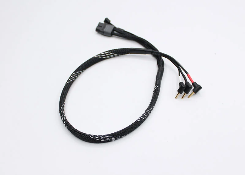 2mm Bullet Charging Cable - Bullet to XT60 for mini hard case (BLACK) [Reflex Racing] RRE016