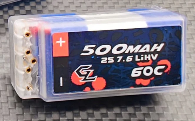 2S 500mAh LiHV hardcase battery for GL Giulia [GL Racing] GL-LiHV500