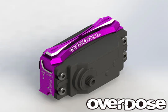 PREORDER: 2Way Servo Mount GALM - Red Purple Black [OVERDOSE] OD2492B OD2493b OD2491b - Image 5