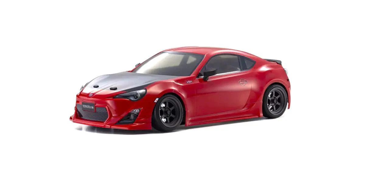 2WD Fazer FZD2 RTR - ReadySet Toyota 86 GT RED - Adjustable Wheelbase - Ready to Run RWD 1/10 Drift Car [Kyosho] 34502T1 - Image 6