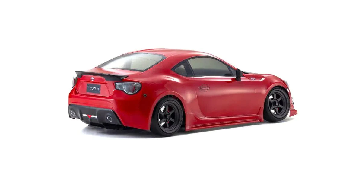 2WD Fazer FZD2 RTR - ReadySet Toyota 86 GT RED - Adjustable Wheelbase - Ready to Run RWD 1/10 Drift Car [Kyosho] 34502T1 - Image 7