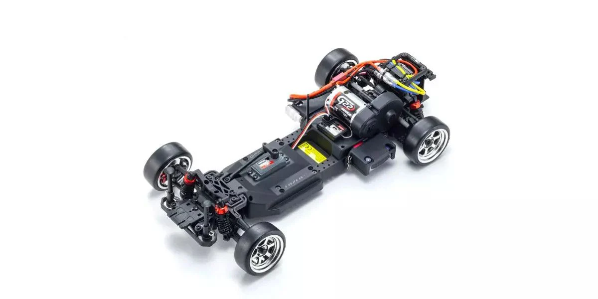 2WD Fazer FZD2 RTR - ReadySet Toyota Tundra Black - Adjustable Wheelbase - Ready to Run RWD 1/10 Drift Car [Kyosho] 34531T1 - Image 8