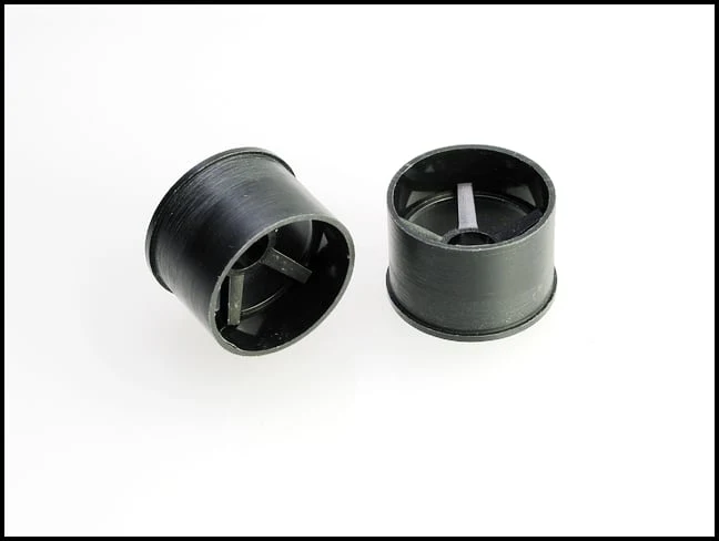 2WD Machine Cut - 5 Spoke Wheels BLACK - RWD Rims for Mini-Z (1-28) (8.5mm - 11mm - 14mm) [PN Racing] - Image 6