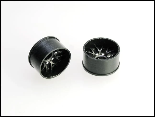 2WD Machine Cut - BBS Wheels BLACK - RWD Rims for Mini-Z (8.5mm - 11mm - 14mm) [PN Racing] - Image 4