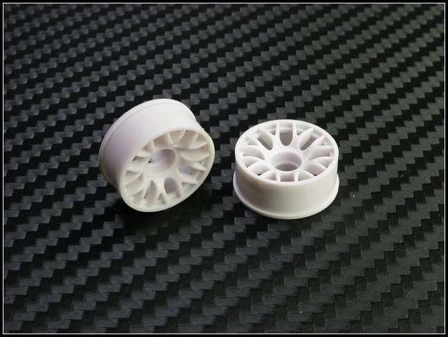 2WD Machine Cut - BBS Wheels WHITE - RWD Rims for Mini-Z (1-28) (8.5mm - 11mm - 14mm) [PN Racing] - Image 10
