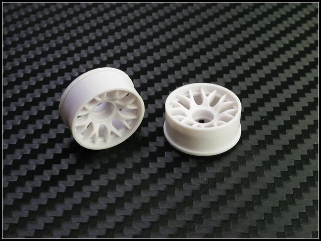 2WD Machine Cut - BBS Wheels WHITE - RWD Rims for Mini-Z (1-28) (8.5mm - 11mm - 14mm) [PN Racing] - Image 9