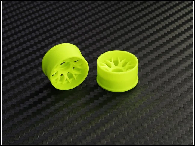 2WD Machine Cut - BBS Wheels YELLOW - RWD Rims for Mini-Z (1-28) (8.5mm - 11mm - 14mm) [PN Racing] - Image 10