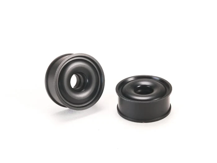 2WD Machine Cut DELRIN BLACK Formula Wheels Flanged Rims for Mini-Z (1-28) [PN Racing] MR2088 - Image 6