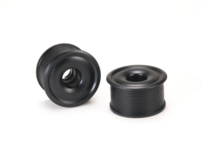 2WD Machine Cut DELRIN BLACK Formula Wheels Flanged Rims for Mini-Z (1-28) [PN Racing] MR2088 - Image 8
