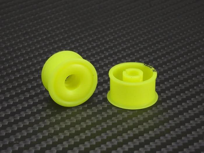 2WD Machine Cut DELRIN YELLOW Formula Wheels Flanged Rims for Mini-Z (1-28) [PN Racing] MR2089 - Image 10
