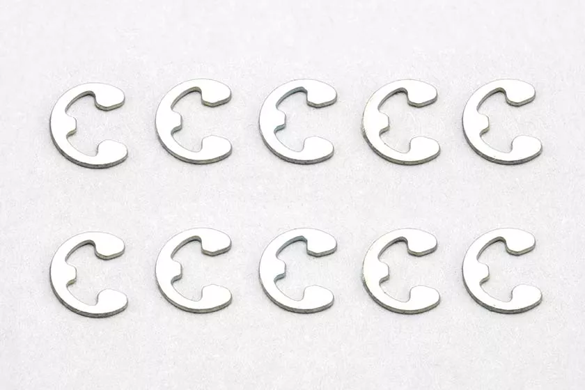 3.0mm E-Clips 10 pc pack [Yokomo] ZC-412