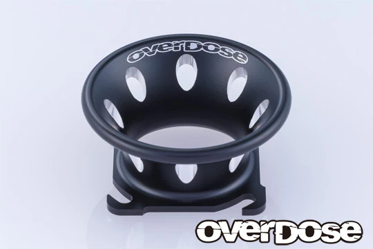 30mm Aluminum Air Funnel / Cooling Fan Shroud (Red, Purple, Black) [Overdose] - Image 4