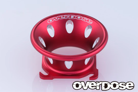 30mm Aluminum Air Funnel / Cooling Fan Shroud (Red, Purple, Black) [Overdose] - Image 6