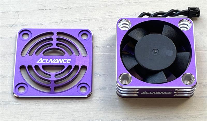 30MM REY STORM HIGH RPM TURBO COOLING FAN ( BLACK RED PURPLE ) REYSTORM  [Acuvance] OP-15070 OP-15071 OP-15072 - Image 4