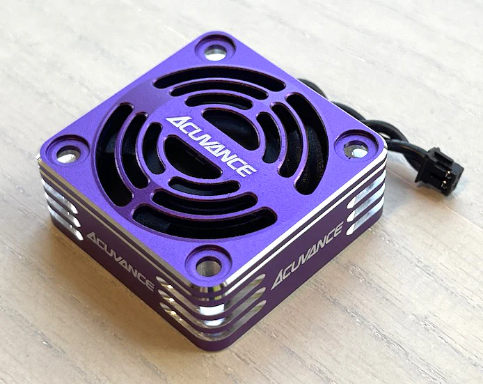 30MM REY STORM HIGH RPM TURBO COOLING FAN ( BLACK RED PURPLE ) REYSTORM  [Acuvance] OP-15070 OP-15071 OP-15072 - Image 7