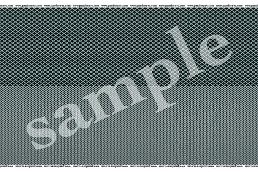 3D Cross Mesh Decal (Plating) Decal Vinyl Sheet (210mmx120mm) [Pandora] VGP-610 - Image 2