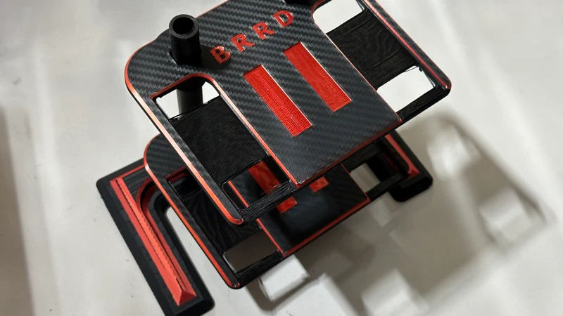 3D Printed 1/28 Mini-Z MULTI Car Stand - 3 LEVEL [B.R.R.D] - Image 3