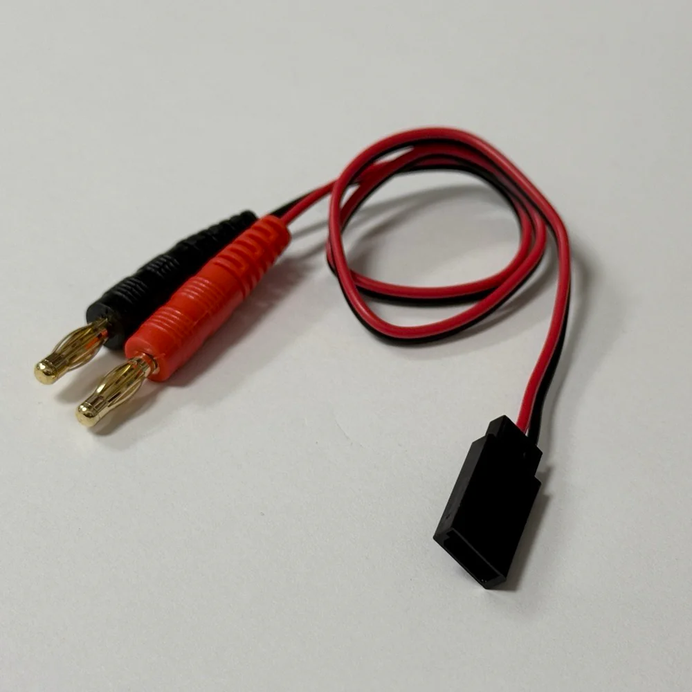 4.0mm Bullets to ESC/SERVO male - Charger Cable for transmitter battery JST XH [Scale Reflex] 700371