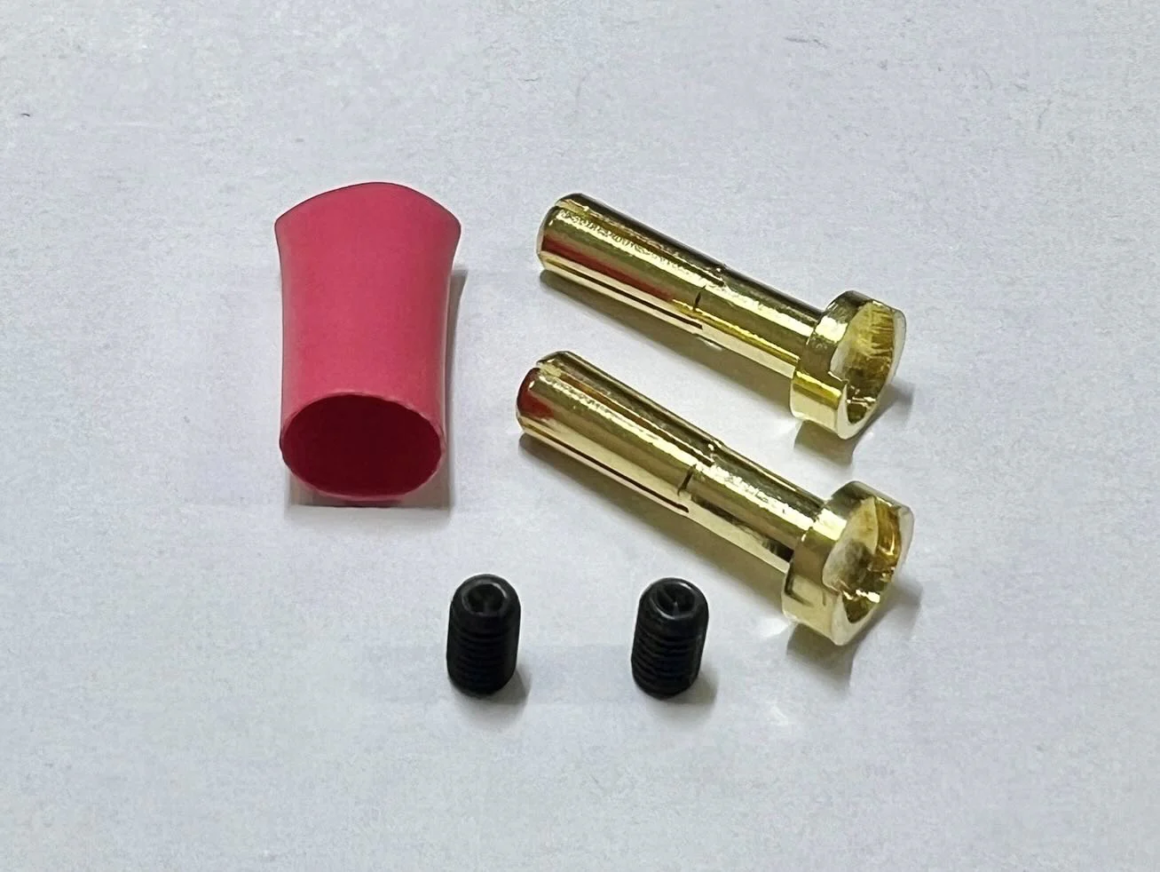 Battery Plug Grip Set / Power Connectors Bullets 4.0mm / 5.0mm - Red Purple Black [Acuvance] - Image 2