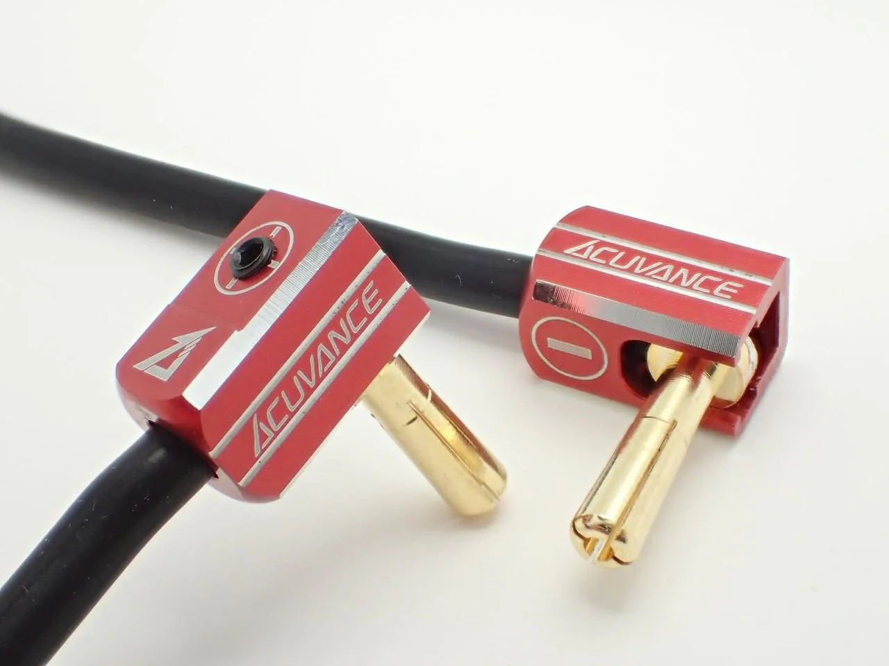 Battery Plug Grip Set / Power Connectors Bullets 4.0mm / 5.0mm - Red Purple Black [Acuvance] - Image 4