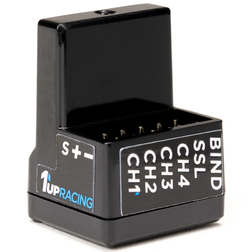 PRO-RX 4-Channel Sanwa FH4 Antenna-Free 2.4GHz Receiver [1up Racing] 1UP10105