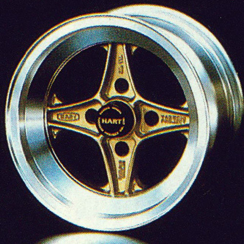 4 SPOKE - RACING HART TAKECHI FR 4H - 6MM OFFSET OLD SCHOOL INCHDOWN 1-10 RIMS - BLACK (4 PACK) [K SPORT] 4SPOKE-B6 - Image 2