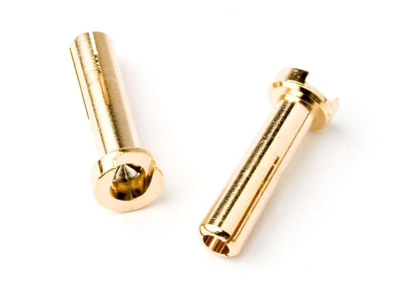 4mm Bullets Low Profile Top (14mm) (2pc) [TQ Wire] TQ2502
