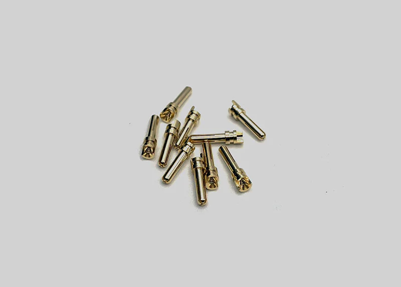 5 Pairs of 2mm Power Bullets for RRE012 (340Mah Hardcase) 5-pack [Reflex Racing] RRE014-5