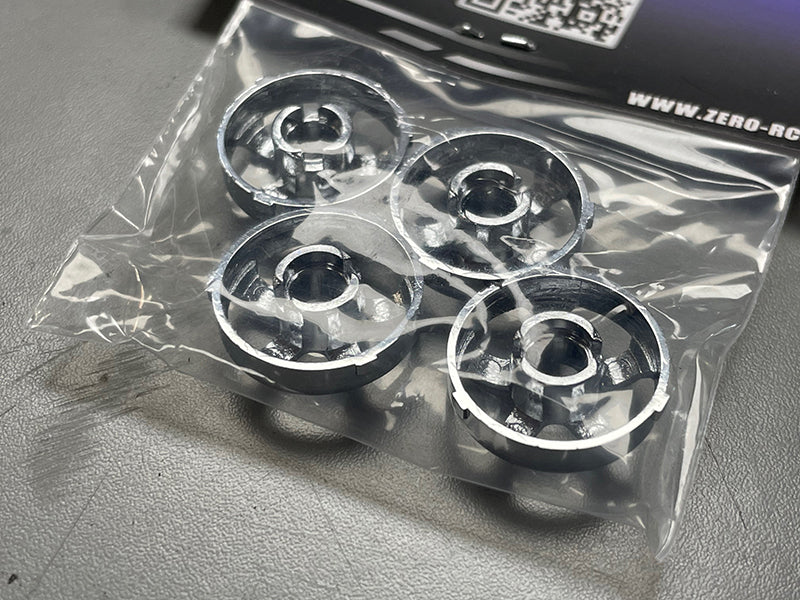 5 Spoke SP1 RIM FACES - CHROME 4PC Set (Wheel Width 4) for RW00 [ZERORC] ZERORC-Hub-S-6-8 - Image 3