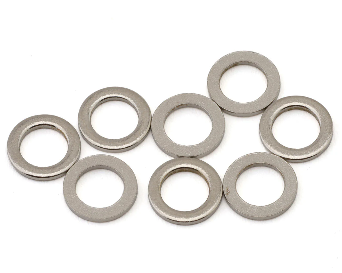 5x8x0.8mm Steel Spacer (SILVER) 8-Pack [Yokomo] ZC-S580