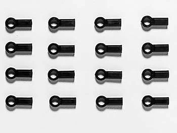 6mm Ball Cups Connector Adjusters (16 Pack) [Tamiya] 50953