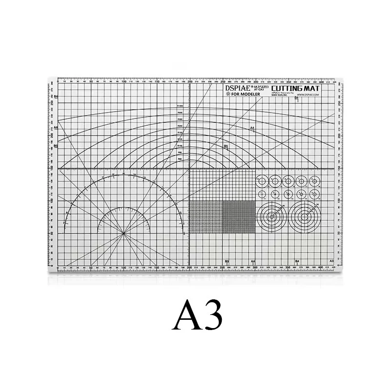Cutting Mat for Model and Hobby 600mm, 450mm or 300mm [DSPIAE] AT-CA2 AT-CA3 AT-CA4 - Image 2