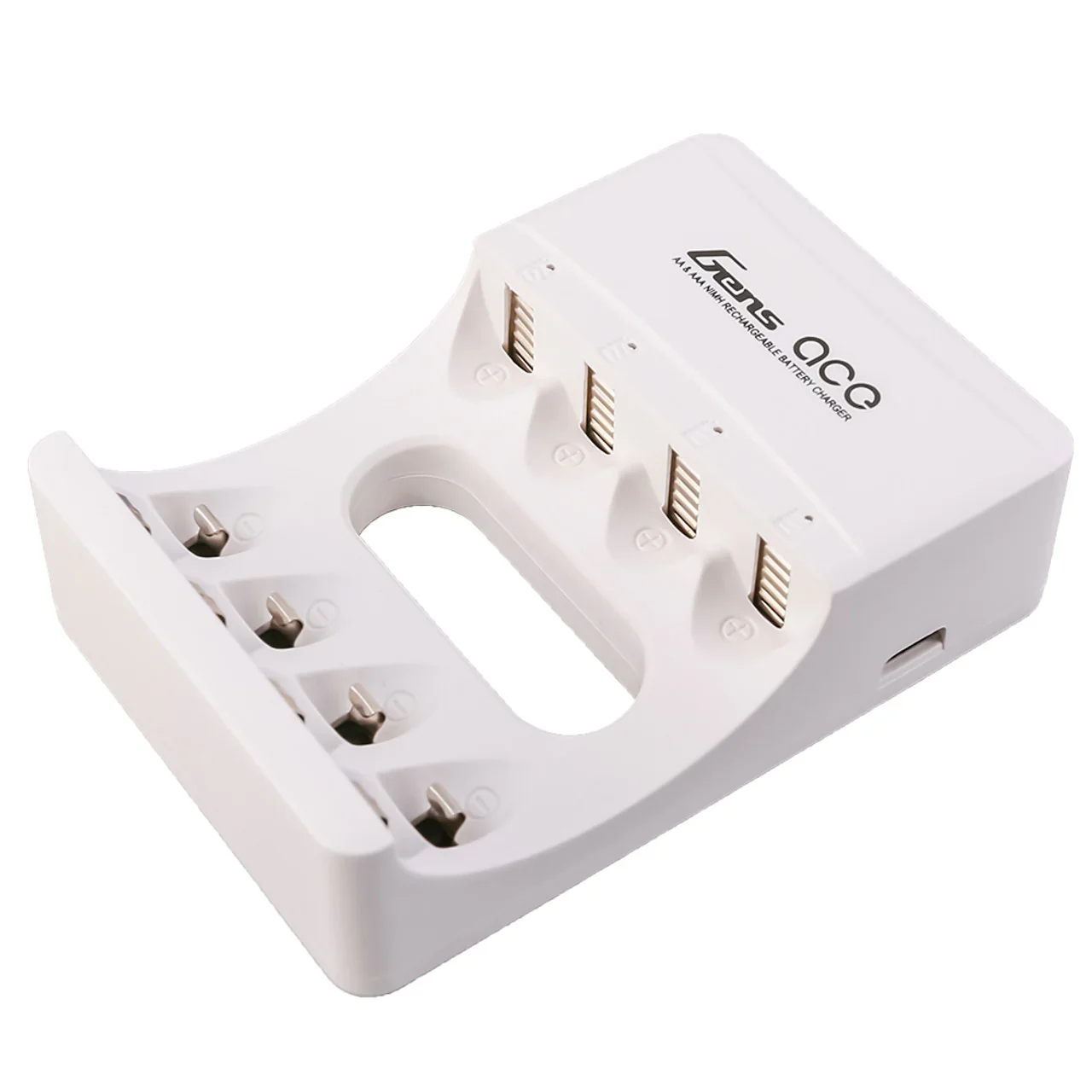 AA & AAA Nimh Rechargeable Battery Charger [Gens Ace] C704A2