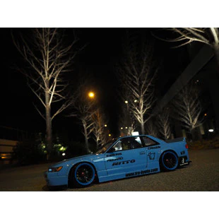 Addiciton ROCKET BUNNY Ver. 2 MINE Edition Body Kit for ABC S13 1-10 Widebody [Addiction] AD011-6 - Image 3