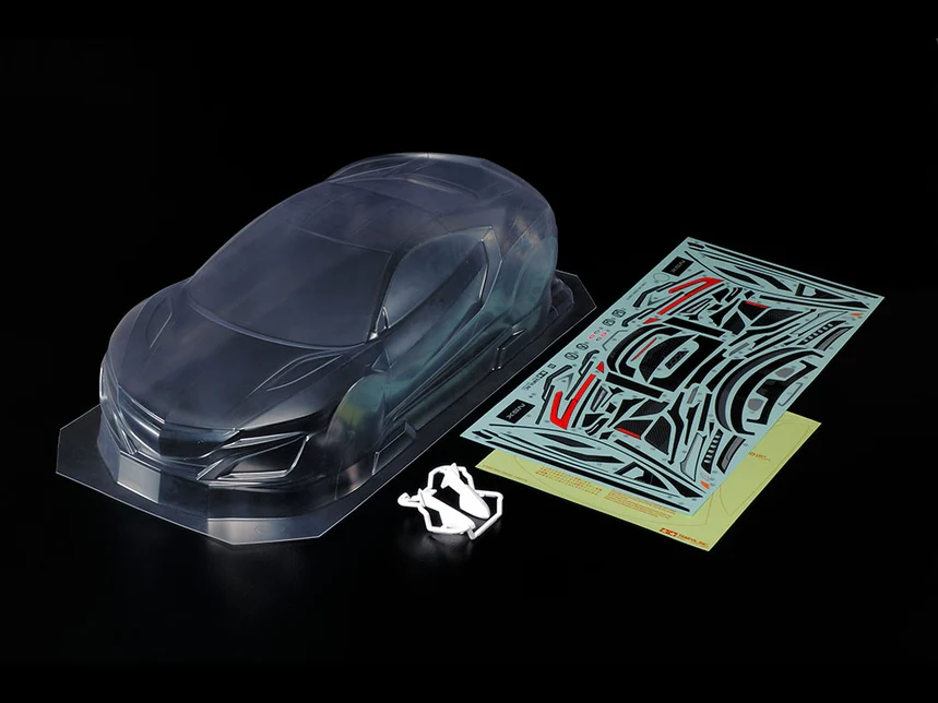 Acura NSX Honda NC1 1-10 Body Set (with Mirrors) [Tamiya] 51586 - Image 4