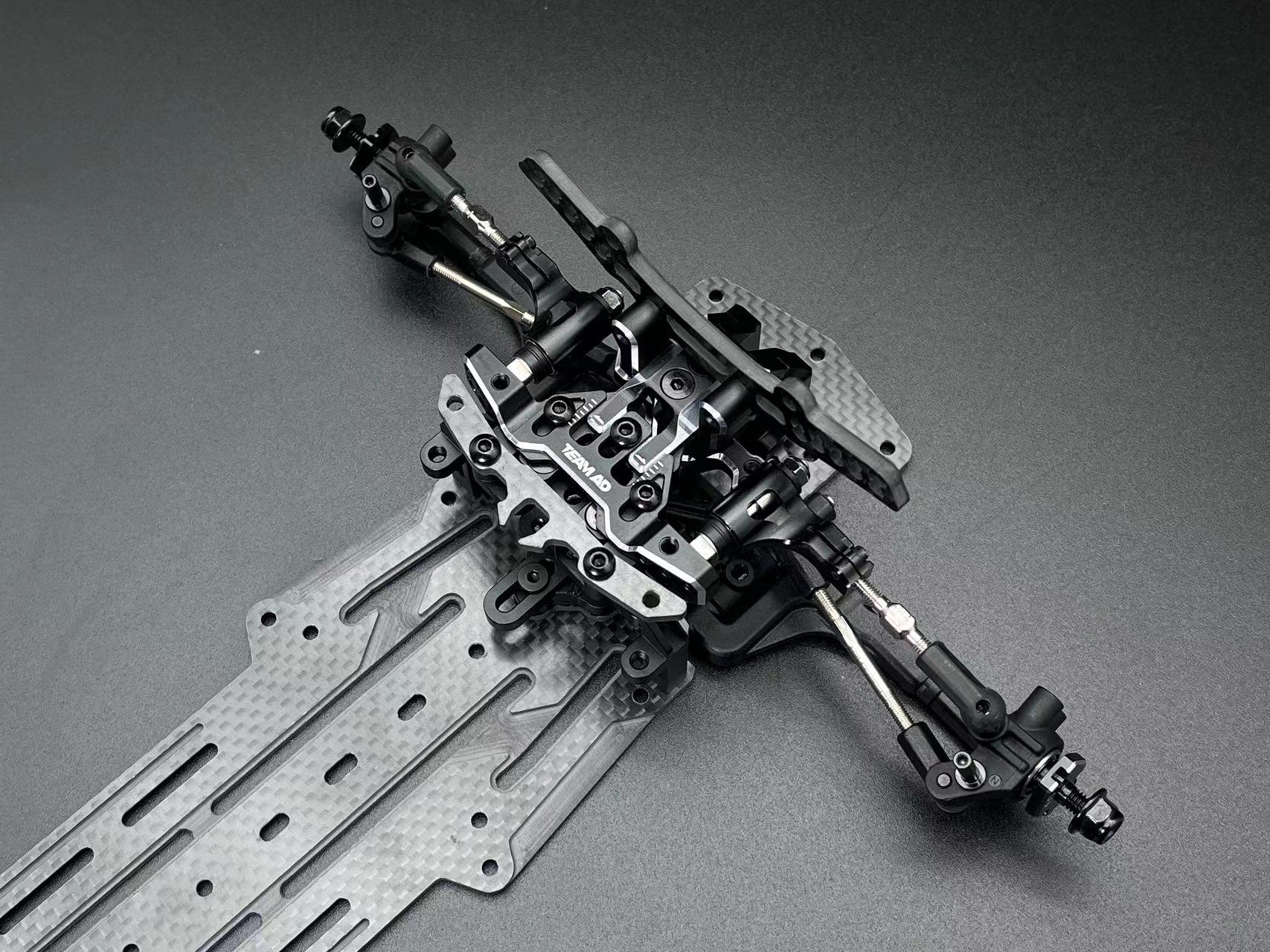 AD-XF Front Gearbox - Bulk Head (for AD X-Series) RDX YD2 RD1 RD2 - BLACK RED PURPLE [Team AD] AD-XF - Image 7