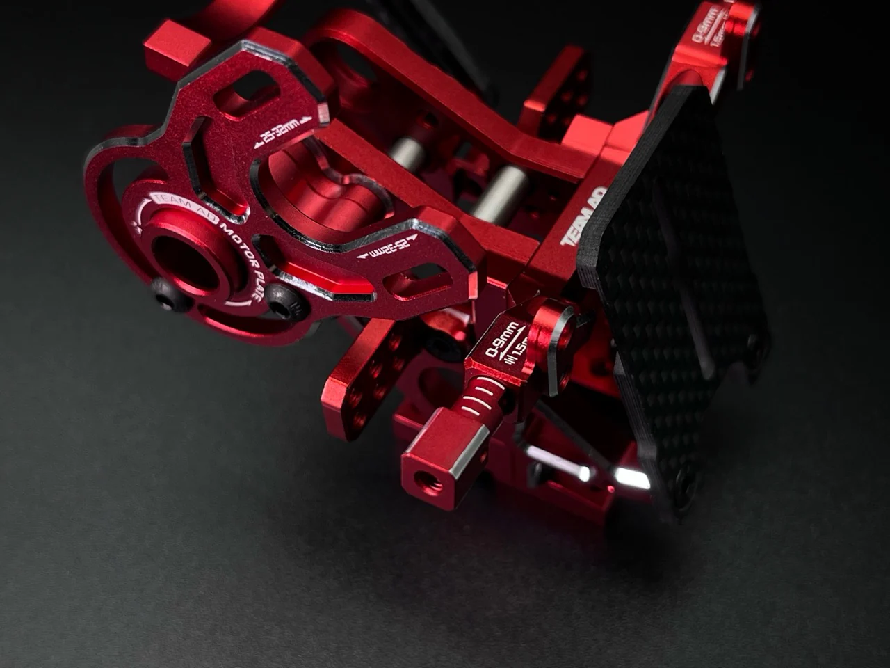AD-XR Transmission For RDX GEAR BOX - RED PURPLE BLACK [Team AD] AD-9016 - Image 7