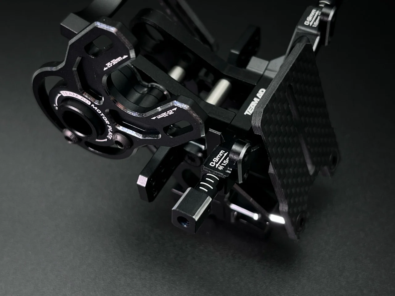 AD-XR Transmission For RDX GEAR BOX - RED PURPLE BLACK [Team AD] AD-9016 - Image 9
