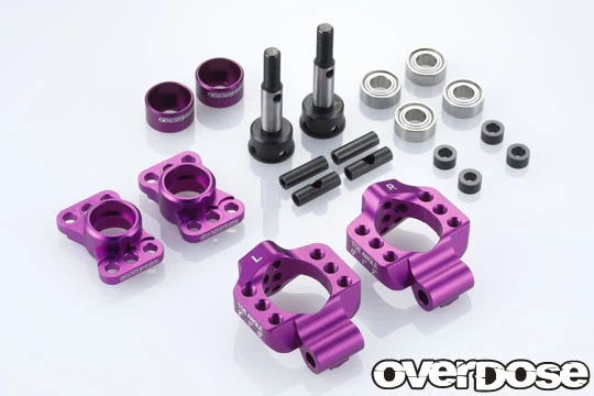 Adjustable Aluminum Rear Upright(For OD) RED PURPLE BLACK [Overdose] OD2277b OD2278b OD2279b - Image 3
