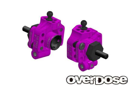 Adjustable Aluminum Rear Upright(For OD) RED PURPLE BLACK [Overdose] OD2277b OD2278b OD2279b - Image 5