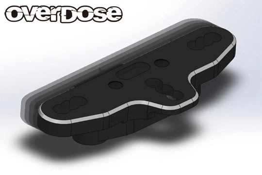 Adjustable Steering Base for TRIPLE LINK Steering Wiper GALM RED PURPLE BLACK [OVERDOSE]  OD3903 OD3904 OD3905 - Image 4