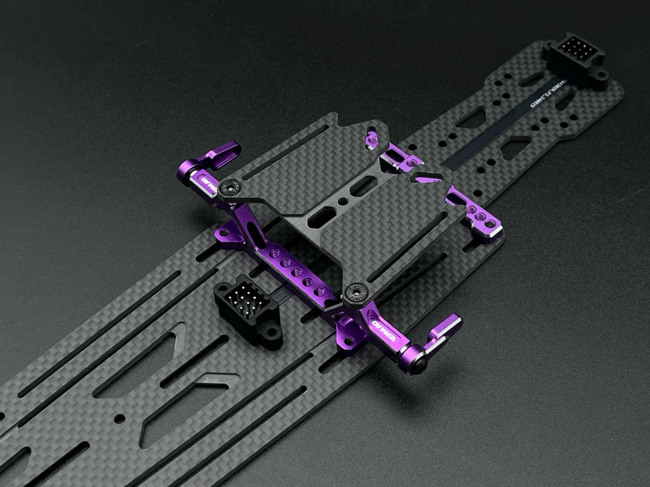 ADR RDX Conversion Kit (DDSS/AD-XF) - RED BLACK PURPLE [TEAM AD] AD-9014 - Image 6