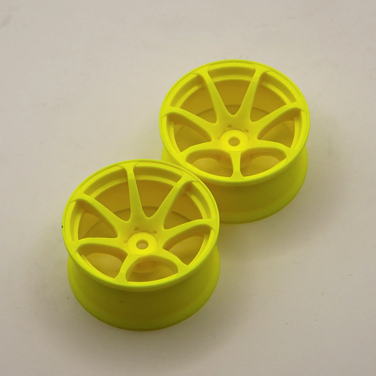 Advan AVS T7 HIGH TRACTION  Wheels (YELLOW) Rims 6mm - 8mm [Topline RC] IW-1206Y IW-1208Y - Image 2