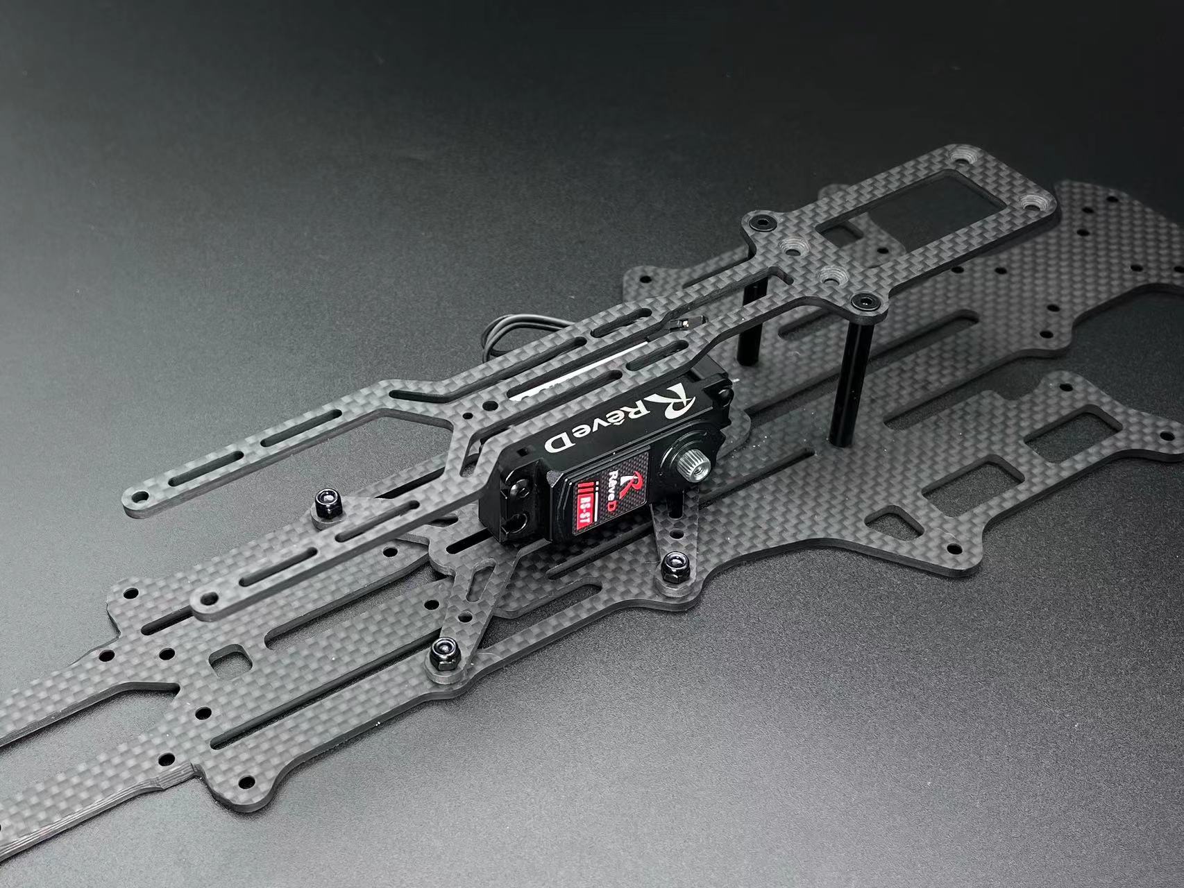 ADX MID-REAR Servo Mount Support Brace (Rd2.0 YD2(ZX RX) Bridge [Team AD] AD-9017 - Image 3