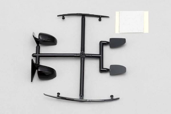 Aero Mirror and Wiper Set (UNIVERSAL) [Yokomo] SD-ACD2A