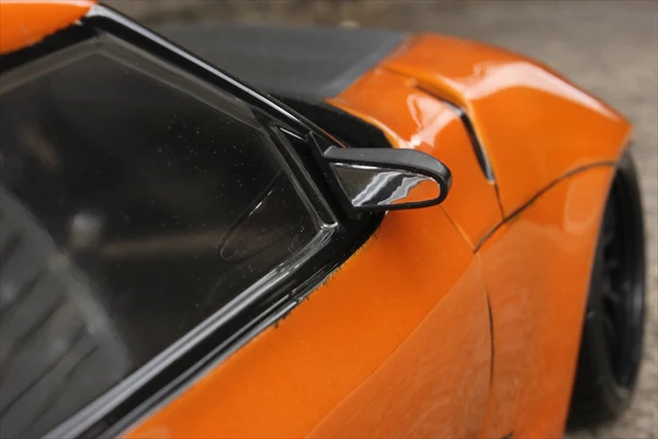 AERO Type-1 Universal Style Mirrors (w- Chrome Decal) [Pandora] PAC-504 - Image 2